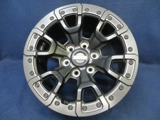 Ford F150 Raptor 24-25 17 6 Spoke Blackdark Gray Bead-lock Alloy Wheel - 1 A Ford F150 Raptor 24-25 17 6 Spoke Blackdark Gray Bead-lock Alloy Wheel - 1 A