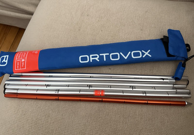 New never used ORTOVOX ALU 240 Avalanche Probe Lightweight Portable 240cm 200g 