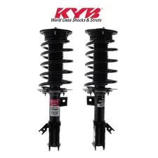 KYB Strut-Plus 2x Front Suspension Strut and Coil Spring Assembly SR4724 SR4723