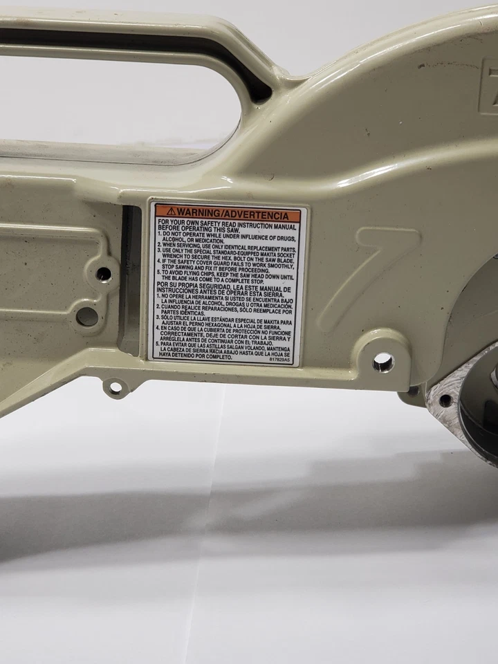 Estuche de hoja de sierra ingleteadora Makita pieza completa n.º 150789-1 compatible con modelo LS1221 Foto 4 de 4