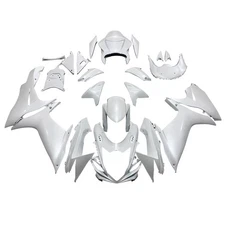 Pearl White ABS Injection Bodywork For Suzuki GSXR600 GSXR750 2011-2025 Fairings