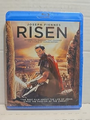 Risen Blu-ray Joseph Fiennes Widescreen Deleted Scenes Commentary NEW