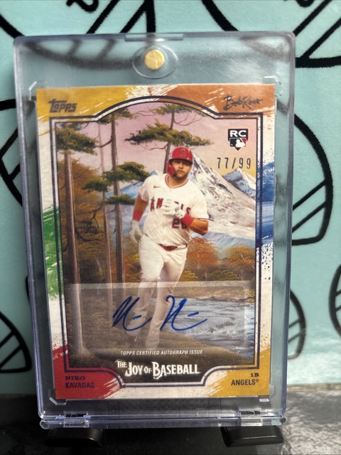 2025 Topps The Joy Of Baseball Niko Kavadas #97H Auto /99
