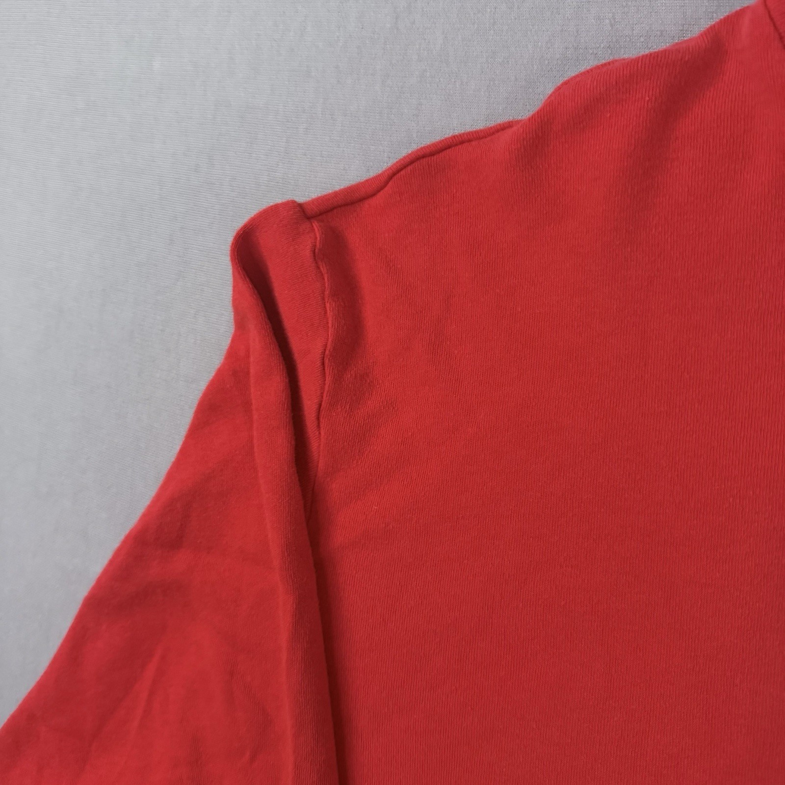 Vintage Duofold USA Made Red Basic Turtleneck 100… - image 4