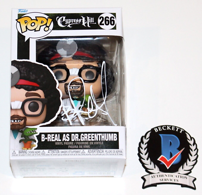 B-REAL SIGNED CYPRESS HILL DR. GREENTHUMB FUNKO POP! FIGURE #266