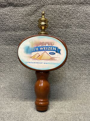 Pyramid Hefeweizen Ale  Beer Tap Handle Mancave KG Brewery Breweriana