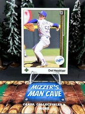 1989 Upper Deck Baseball Orel Hershiser Dodgers Base Card 130