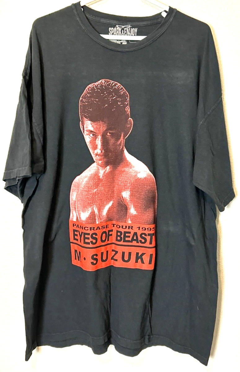 Minoru Suzuki Eyes of Beast Japanese wrestler spark & Enjoy