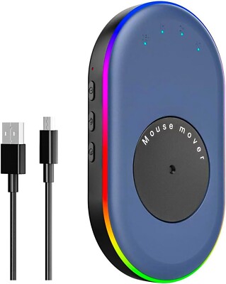 Ultra Slim Mouse Mover with Adjustable Interval Timer, Undetectable & Noiseless