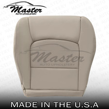 1998 - 2007 Fits Lexus Lx470 Driver Bottom Tan Genuine Leather Seat Cover