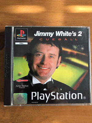 PS1 Jimmy White's 2 : Queueball komplett mit Anleitung.