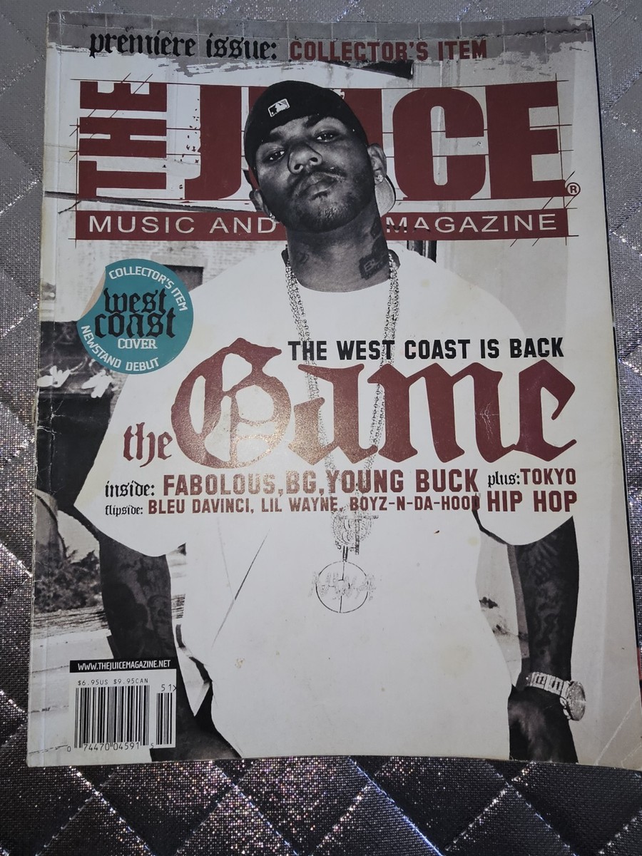 The JUICE Magazine Bleu Davinci BMF Cover 1st Copy Of (Big Meech