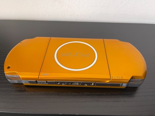 Sony PSP 3000 Slim Bright Yellow System neuer Akku getestet funktioniert - Bild 10 von 12