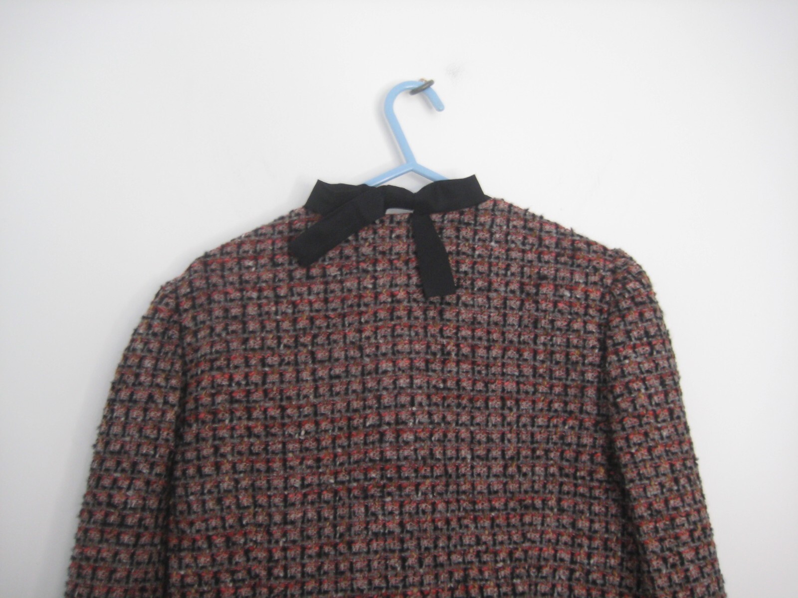 Red Valentino woollen mix frilled jacket size 46 image 5
