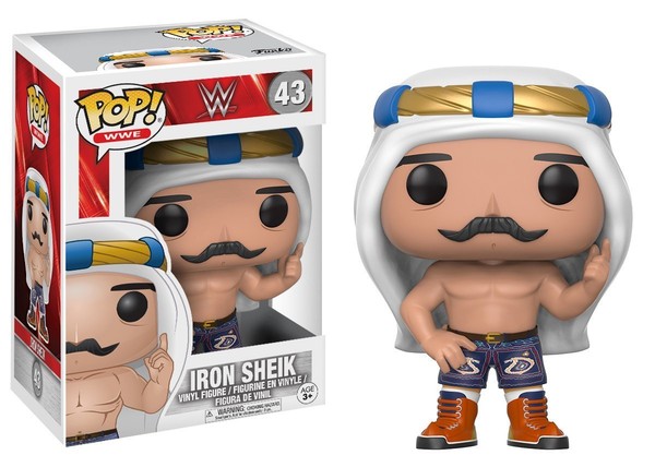 Iron Sheik Iran Wrestler Pop! Wwe #43 Vinyl Figur Wwf Funko-image
