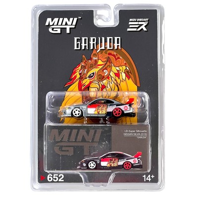 Mini GT - LB Super Silhouette Nissan S15 Silvia *Garuda* - MGT00652 - Chase Car