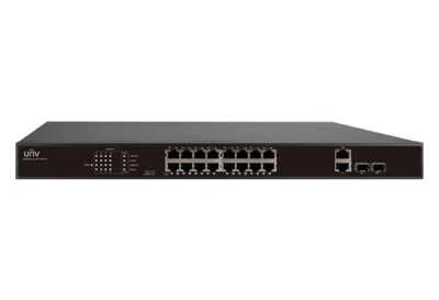 UNIVIEW UNV / Unview Ethernet Switch 16 PoE+2 Gigabit uplink Switch