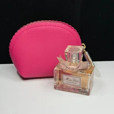 Miss Dior Eau De Parfum 1 oz Value Duo  2021 Formulation With Pouch *Check Descr