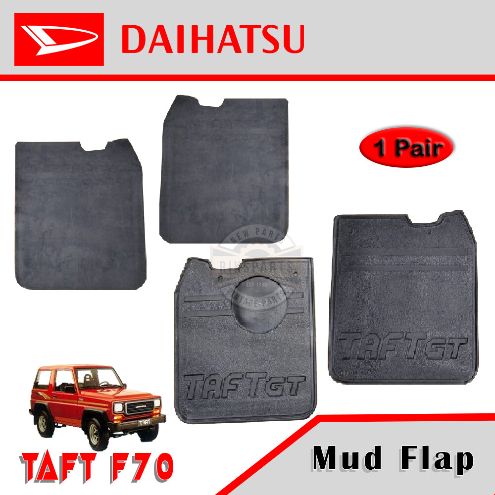 DAIHATSU TAFT SERIES ROCKY F70 REAR MUD GUARD / MUDFLAPS PAIR RH+