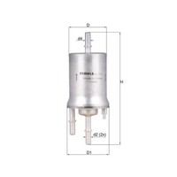 Kraftstofffilter Knecht KL 572 FüR Audi Seat Skoda VW Cupra