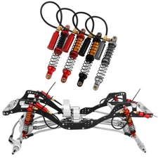 Built-in Spring Negative Pressure Shock Absorber For 1/10 RC TRX4 SCX10 Crawler 