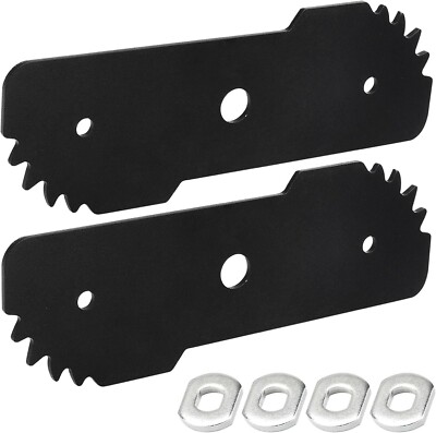 EB-007 7.5-Inch Edge Hog Heavy-Duty Edger Replacement Blade Compatible Black