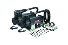 VIAIR 485C Black Dual Air Compressors Kit For Car & Truck Mount- 12V 200 PSI