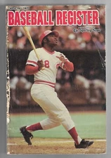 Official 1977 Baseball Register paperback book published by The Sporting News