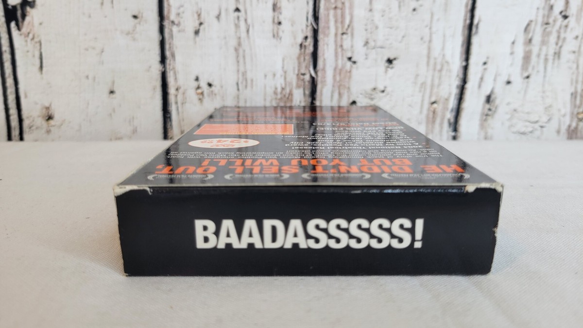 Baadasssss! VHS Mario Van Peebles -Joy Bryant -PROMO/SCREENER/DEMO