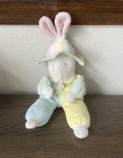 VTG Eden Color Block Pastel Bunny Rabbit Terr...