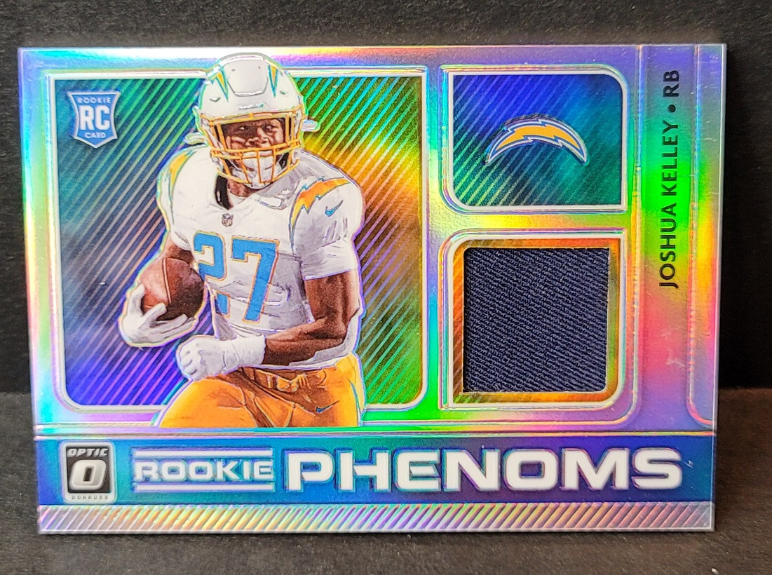 Joshua Kelley ROOKIE 2020 Panini Donruss Optic Phenoms Horizontal #RP-38 NFL i2c