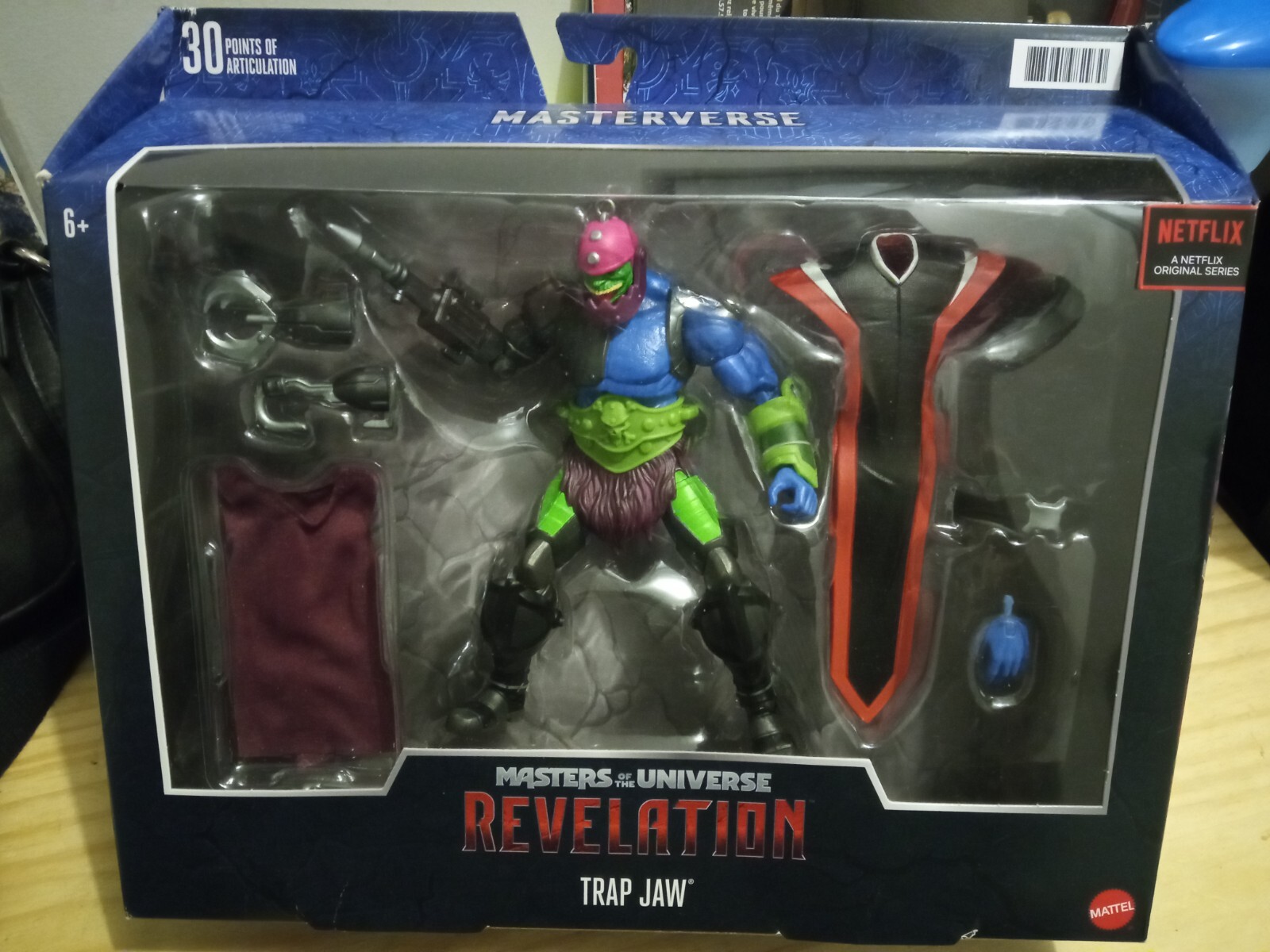 Trap Jaw Masterverse la figurine idéale pour décorer votre espace geek MOTU