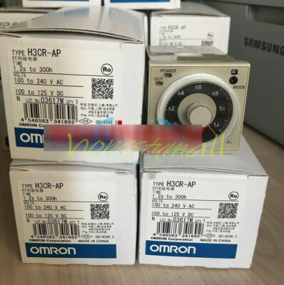 1PC New Omron Time relay H3CR-AP 100-240V 1.2s-300h