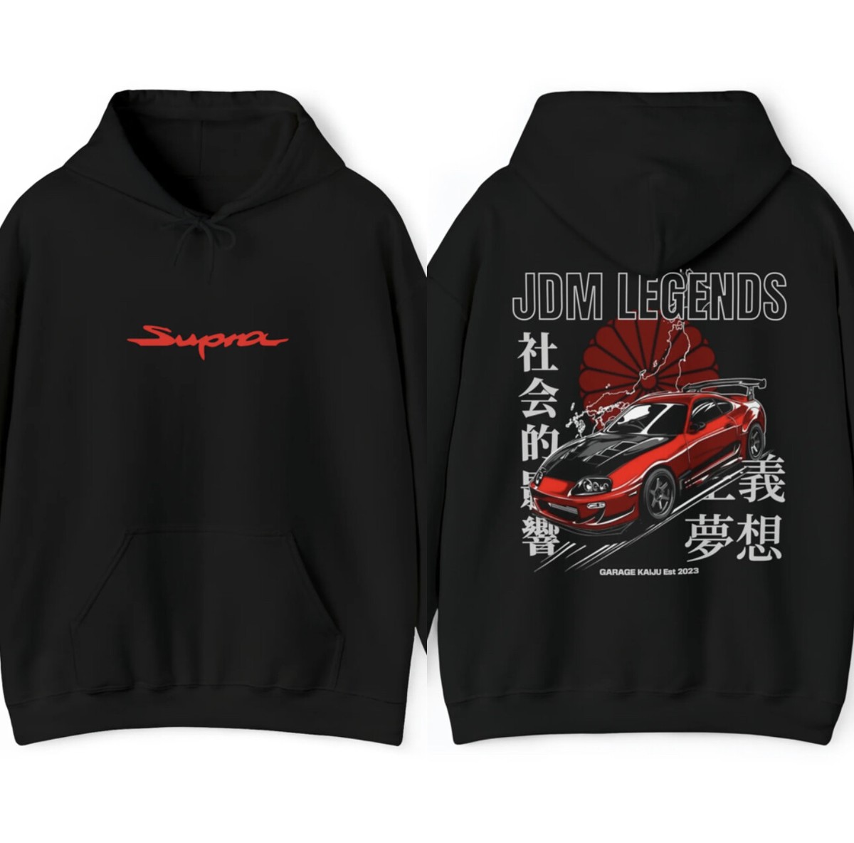 Toyota MK4 Supra Premium Hoodie T-Shirt, JDM Legend MK4 Supra