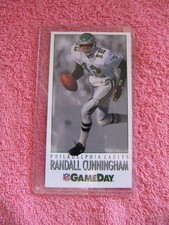1992 NFL GAMEDAY RANDALL CUNNINGHAM PHILADELPHIA EAGLES MINT