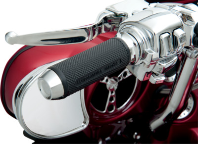 Performance Machine Elite Grips 1'' TBW Chrome 00635-2028CH for Harley Davidson