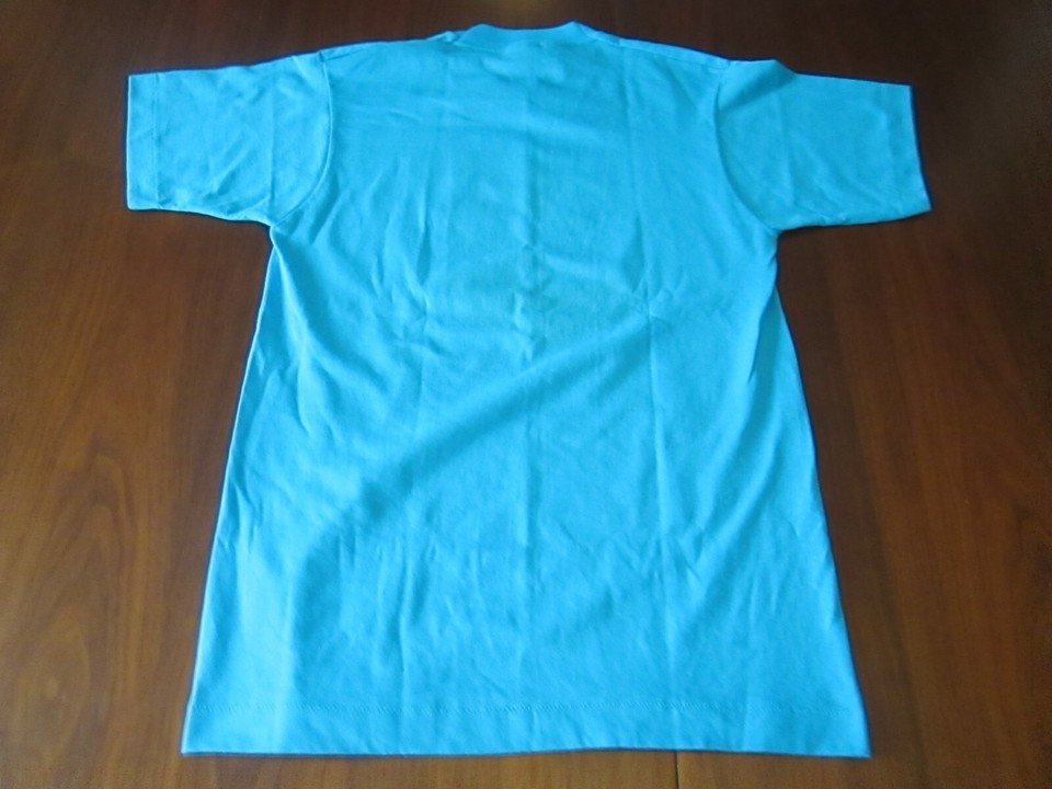 Vintage Screen Stars TOKEN CREEK BALLONS INC. TShirt Madison, WI Aqua