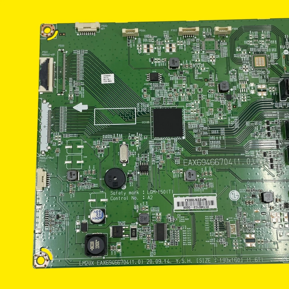 Main Board LG 27GH650 2C1M01C3-0008 NP22S1003J #3044 Z58/16 - Image 3 of 4