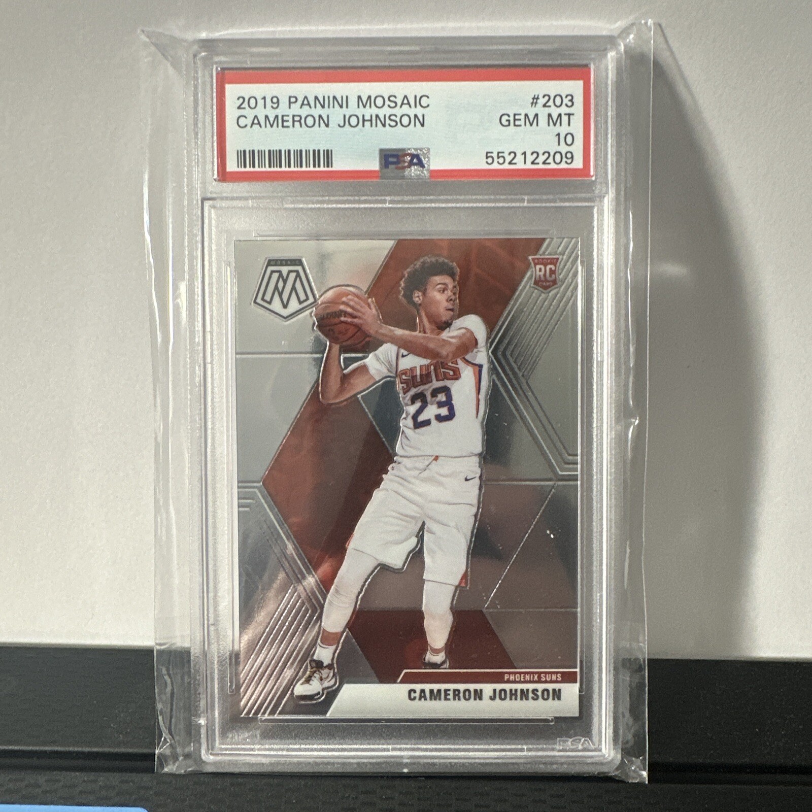Cameron Johnson 2019 Panini Mosaic #203 Rookie RC PSA 10 GEM MINT