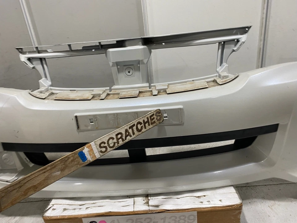 2011 2012 2013 2014 Subaru WRX STI Front Bumper Cover OEM 57704FG11 - Image 4 of 4