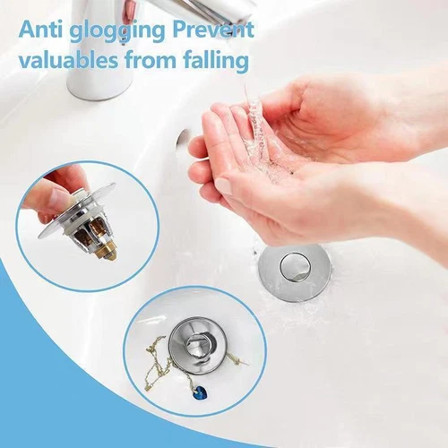 Drain Magic Universal Sink Stopper, Instantly Replace Broken Stoppers US Stock - Picture 4 of 10