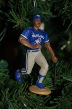Joe Carter Toronto Blue Jays Christmas Tree Ornament Baseball #29 Blue Jersey