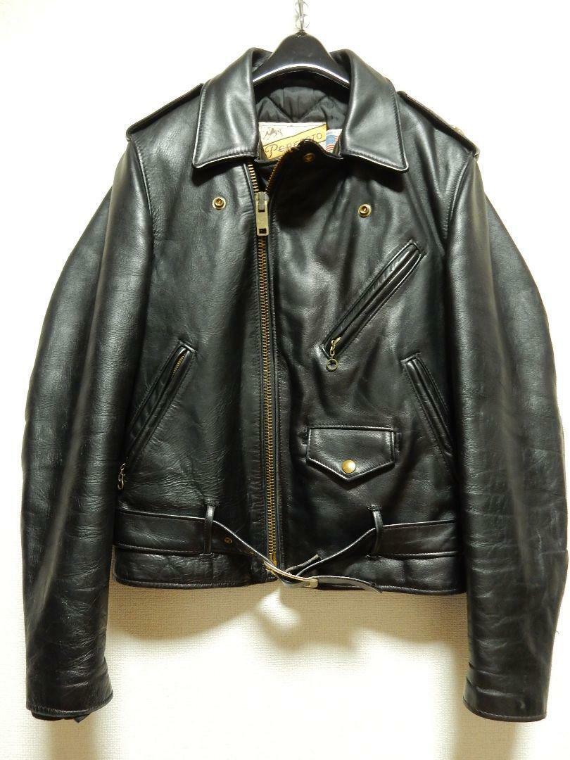 Schott Perfecto Double Leather Riders Jacket 613 Size 36 One Star Vintage