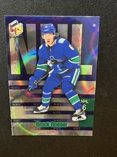 20-21 UD Extended Series Hockey NHL HoloGrFX NHL-18 Brock Boeser