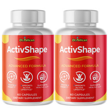 ActivShape- Keto  Weight Support- 2 Bottles- 120 Capsules