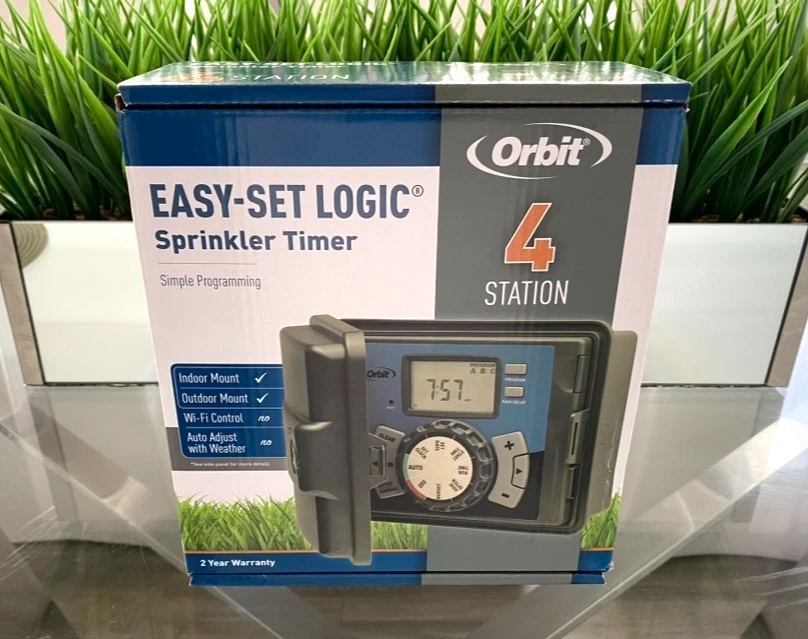 Orbit 4-Station 12 Start Time Digital Indoor/Outdoor Irrigation Timer Easy Logic
Opens in a new wind