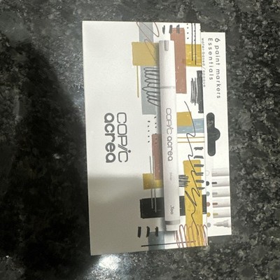 Too Copic Acrea Opaque Water-Based Marker 6 color Set 【NATURE】Japan 2024 NEW