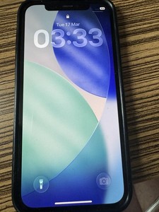 Apple iPhone p12 128GB Schwarz Entsperrt TOP ZUSTAND A++ Neuer Akku 100%