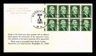 US COVER THOMAS JEFFERSON 1C BOOKLET HUMIDITY RESISTANT GUM FIRST DAY OF USE