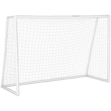 SPORTNOW Cage de foot 300x120x200cm Blanc